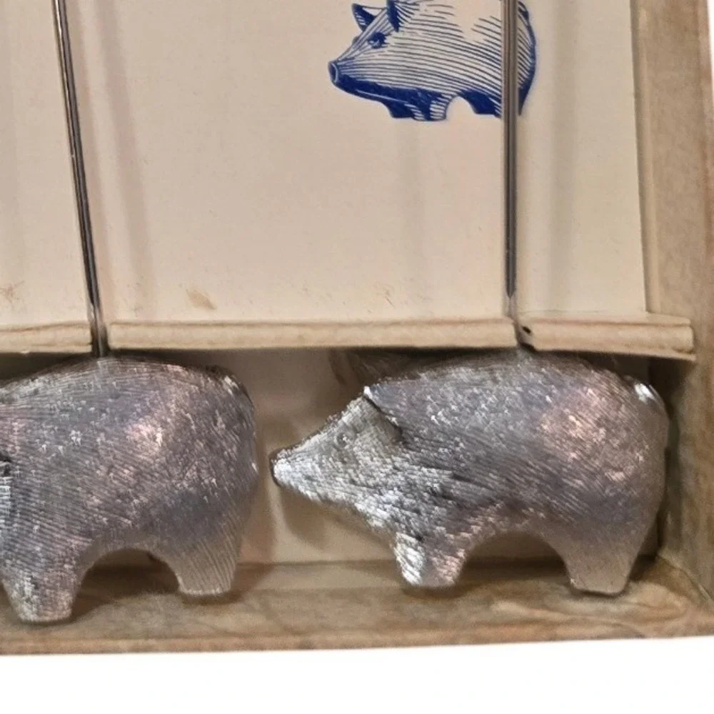 Vintage Napier‎ 317 Four Little Piggies Hors d'oeuvres Servers Cocktail Picks S